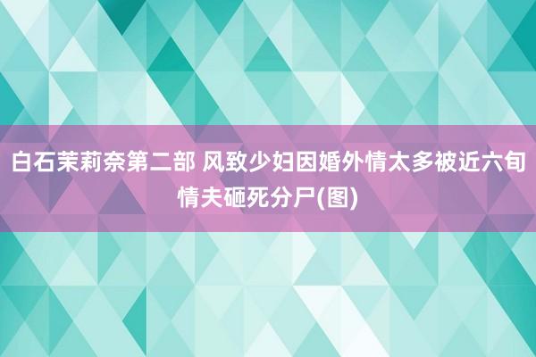 白石茉莉奈第二部 风致少妇因婚外情太多被近六旬情夫砸死分尸(图)